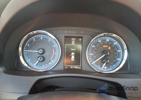 2017 Toyota Corolla L из США, поврежденный, VIN 2T1BURHE2HC748638